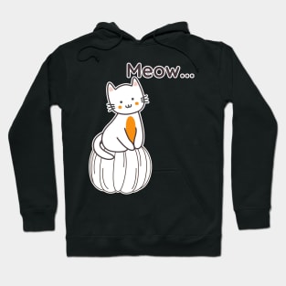 halloween cute on pumpkin Hoodie